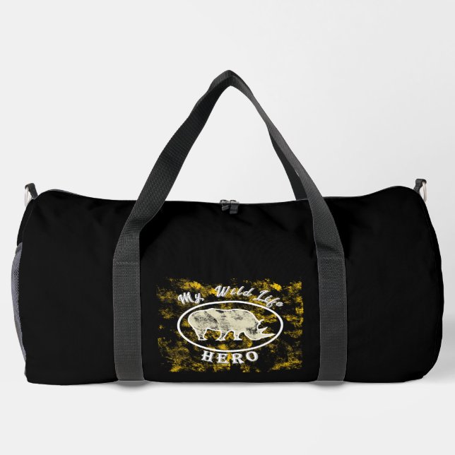 Mein Tierheld Duffle Bag (Rückseite)