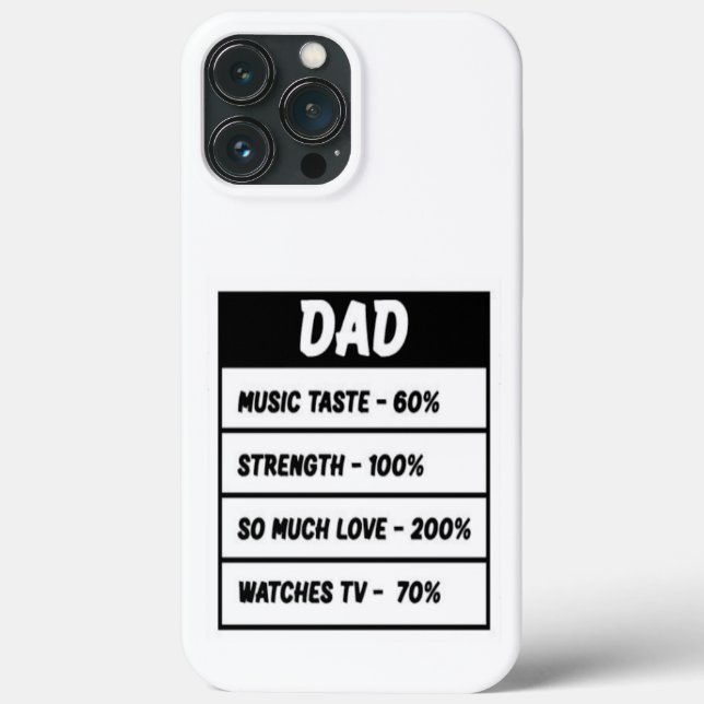 mein toller Vater Case-Mate iPhone Hülle (Rückseite)