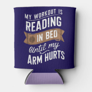 Mein Training liest auf Bed, bis mein Arm weh tut Dosenkühler