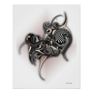 "Mein Transcendentales Material", glänzendes Poste Poster