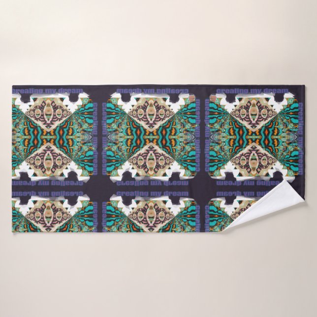 Mein Traum gestalten Badehandtuch (Badehandtuch)