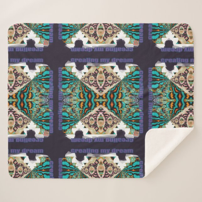 Mein Traum gestalten Sherpadecke (Vorderseite (Horizontal))