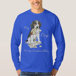 Mein Treeing Walker Coonhound Ate My Lessingplan T-Shirt