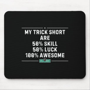 Mein Trick Shot Billard Vintage Pool Spieler Lusti Mousepad