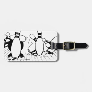 Mein trinkendes Team hat ein Bowlingsproblem Gepäckanhänger