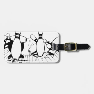 Mein trinkendes Team hat ein Bowlingsproblem Gepäckanhänger