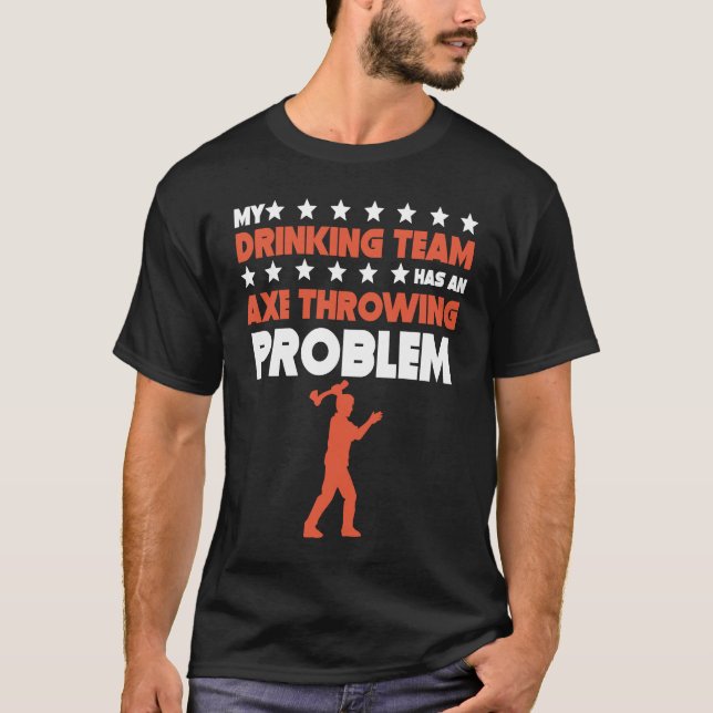 Mein Trinkteam hat ein akustisches Problem T-Shirt (Vorderseite)
