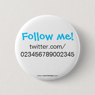 Mein Twitter-T-Shirt - Knöpfe Button