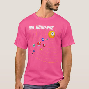 Mein Universum Billiard T-Shirt