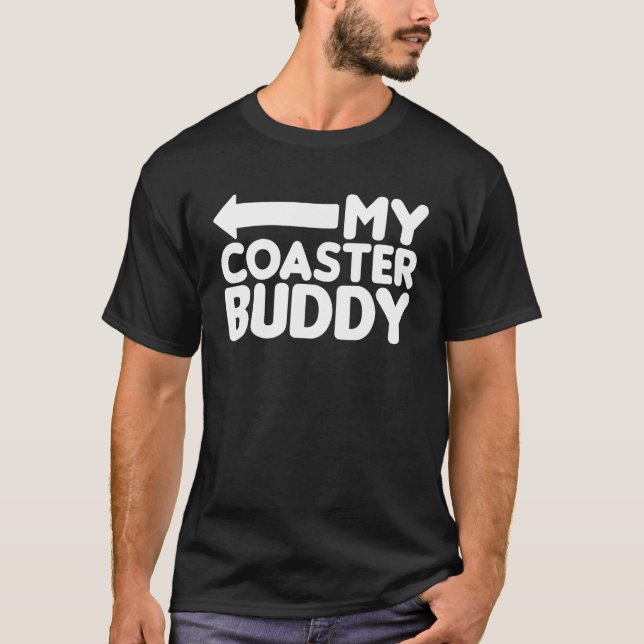 Mein Untersetzer Buddy Set 22, verlassen, Roller C T-Shirt (Vorderseite)