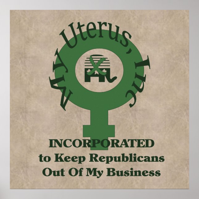 Mein Uterus, Inc. Poster (Vorne)