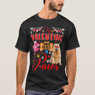 Mein Valentin hat eine Niedliche Chow-Sonnenbrille T-Shirt