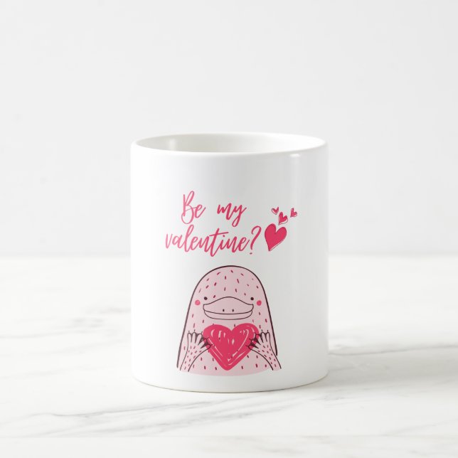Mein Valentine Kaffeetasse (Mittel)