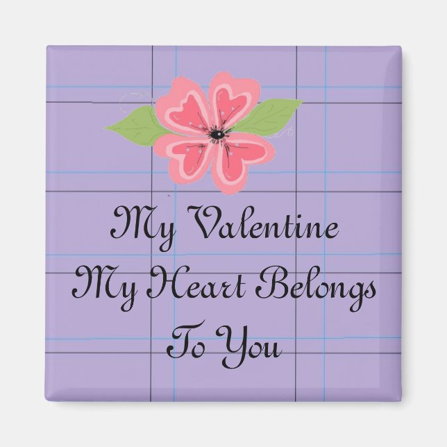 Mein Valentine Magnet (Vorne)