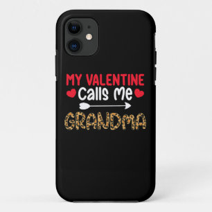 Mein Valentinstag nennt mich Oma Leopard Büffel Case-Mate iPhone Hülle