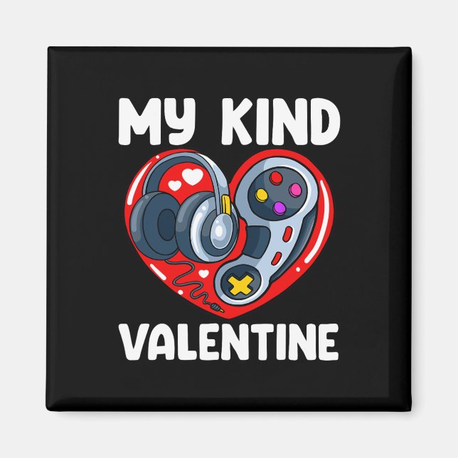 Mein Valentinstag Videospiel-Steuerung Magnet (Vorne)