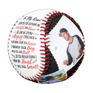 Mein Vater danke Ihnen, dass Sie mir Baseball 4 Fo