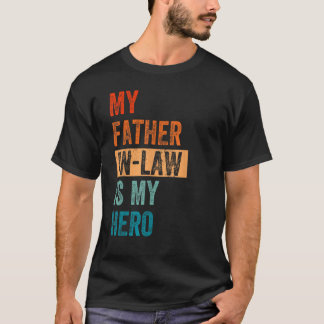 Mein Vater im Jura ist mein Held Retro Männer Vate T-Shirt