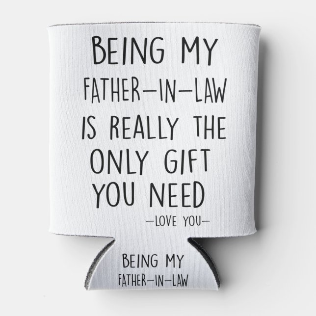 Mein VATER im Recht zu sein, ist wirklich das einz Dosenkühler (Vorderseite)