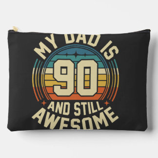 Mein Vater ist 90 und immer noch großartig Vintage Zubehörtasche