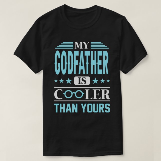 Mein VATER ist Cool als deiner. T-Shirt (Design vorne)