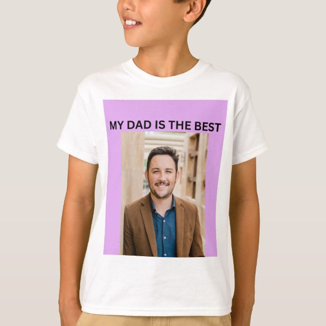 MEIN VATER IST DER BESTE T-Shirt (Vorderseite)