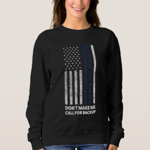 Mein Vater ist ein Cup, der Polizist-Vater nicht z Sweatshirt