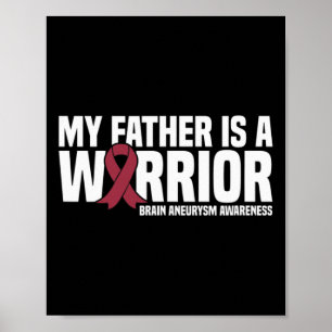 Mein Vater ist ein Hirnaneurysma-Bewusstsein des K Poster