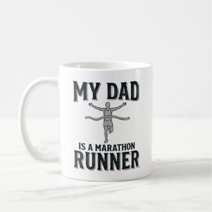 Mein Vater ist ein Marathonläufer Vintage-Shirt-De Kaffeetasse
