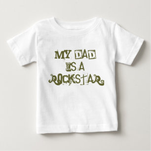 Mein Vater ist ein Rockstar Baby T-shirt