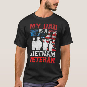 Mein Vater ist ein vietnamesischer Veteran-Tag Fed T-Shirt