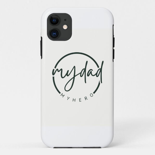 Mein Vater ist mein Held Case-Mate iPhone Hülle (Rückseite)