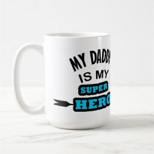 Mein Vater ist mein Held Kaffeetasse