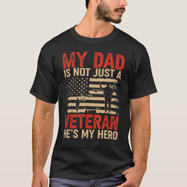 Mein Vater ist nicht nur ein Veteran, er ist mein  T-Shirt (Vorderseite)