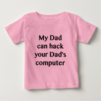 Mein Vater kann den Computerkarosseriesatz Ihres V Baby T-shirt