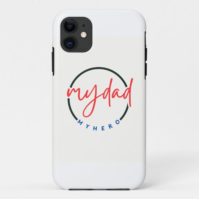 Mein Vater Mein Held Case-Mate iPhone Hülle (Rückseite)