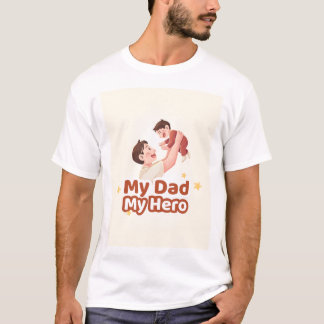 Mein Vater mein Held T-Shirt Design