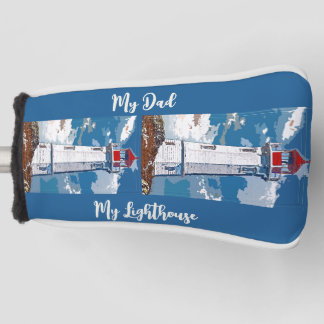 Mein Vater mein Leuchtturm Bester Vater je Golf He Headcover