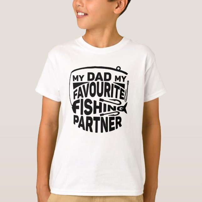MEIN VATER MEIN LIEBLINGSPARTNER. T-Shirt (Vorderseite)