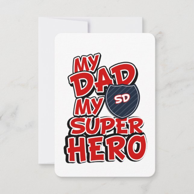 Mein Vater Mein Super Hero Ankündigung (Vorderseite)