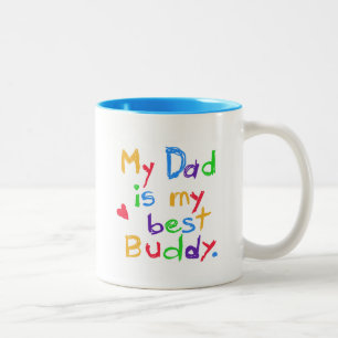 Mein Vater meine besten Freund-T - Shirts und Zweifarbige Tasse