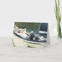 "Mein Vater" Original Kunstwiedergabe-Grußkarte