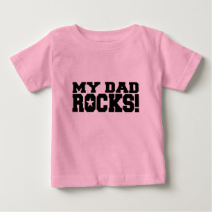 Mein Vater Rocks! Baby T-shirt