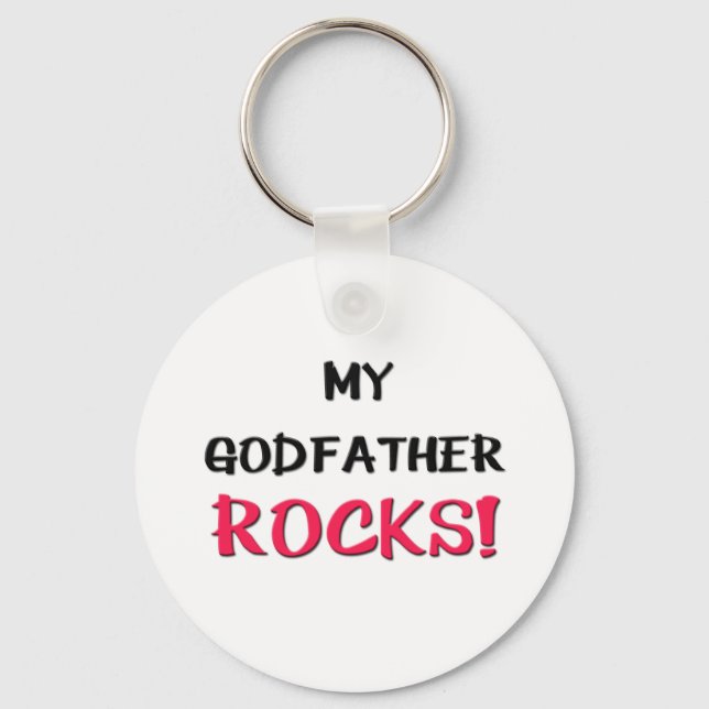 Mein Vater Rocks Schlüsselanhänger (Vorderseite)