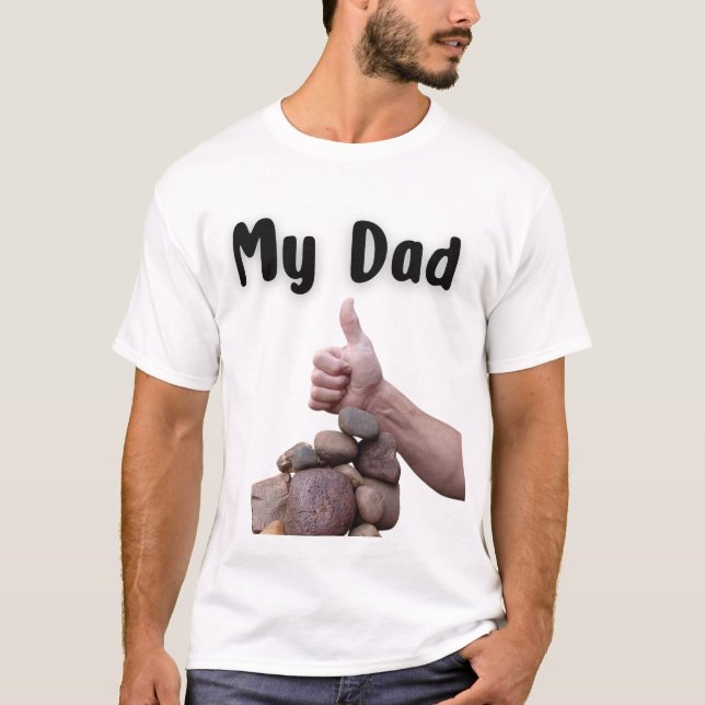 Mein Vater Rocks T-Shirt (Vorderseite)