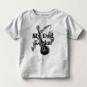 Mein Vater Rocks T - Shirt - Geschenk für Vater