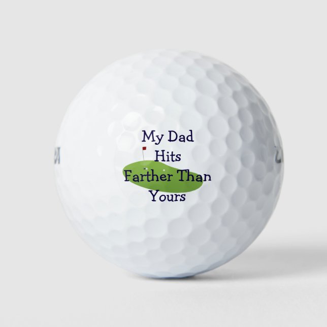 Mein Vater trifft weiter als deiner Golfball (Vorderseite)