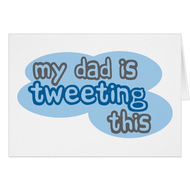 Mein Vater tweetet dieses (Vorderseite (Horizontal))