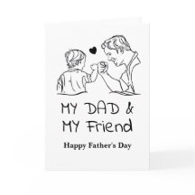 Mein Vater und mein Freund ich glücklich Vatertag