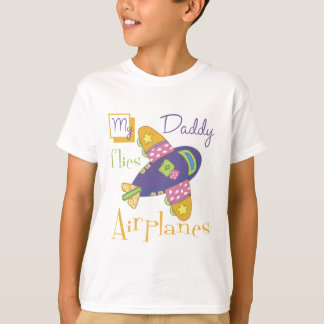 Mein Vati fliegt Flugzeuge T-Shirt